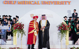 Crown Prince of Ajman, witnesses graduation ceremony of 509 students from Gulf Medical University